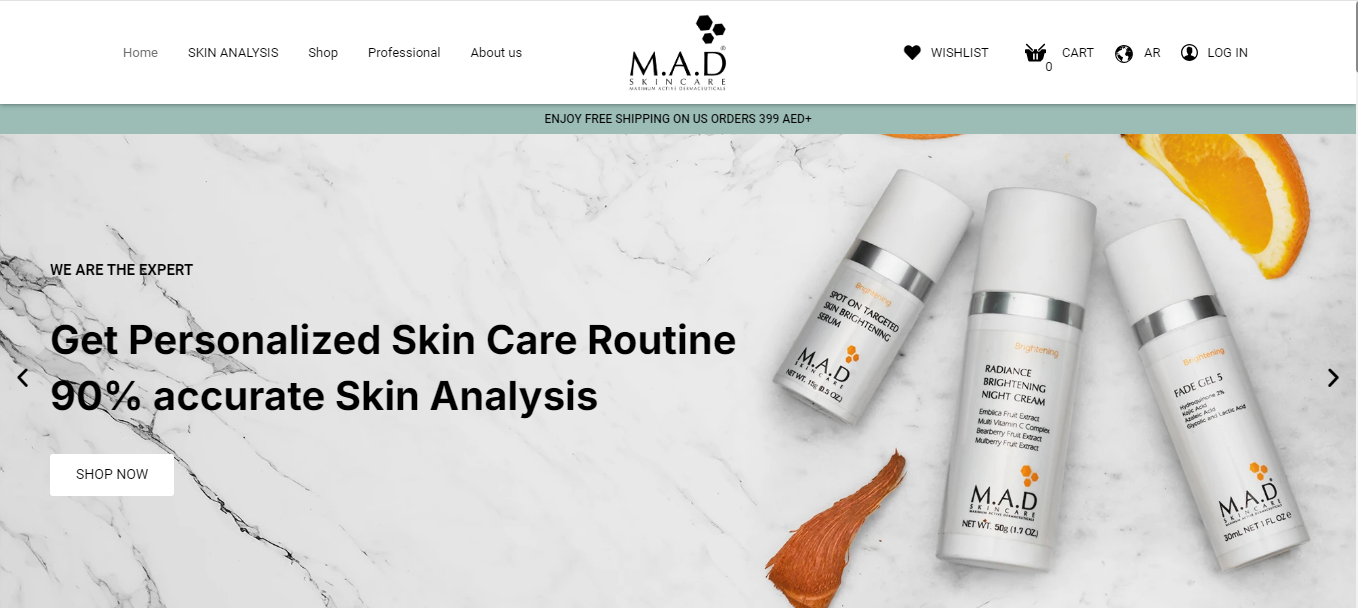 Mad skincare UAE